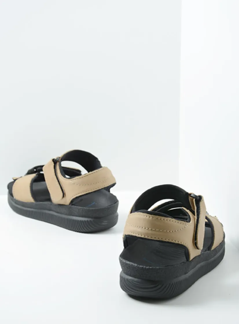 Wolky Active Men - camel gevet leer<Heren Sandalen Voor Heren