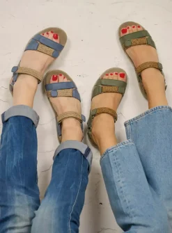 Wolky Acula - jeans nubuck<DAMES Sandalen