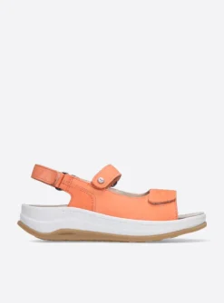 Wolky Adura - oranje nubuck<DAMES Sandalen