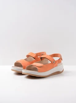 Wolky Adura - oranje nubuck<DAMES Sandalen