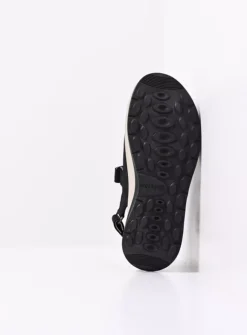 Wolky Adura - zwart nubuck<DAMES Sandalen