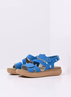 Wolky Amara - hemelsblauw biocare<DAMES Sandalen