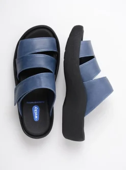 Wolky Aporia - jeans leer<DAMES Slippers