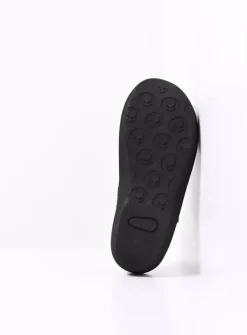 Wolky Aporia - zwart/multi flower nubuck<DAMES Slippers