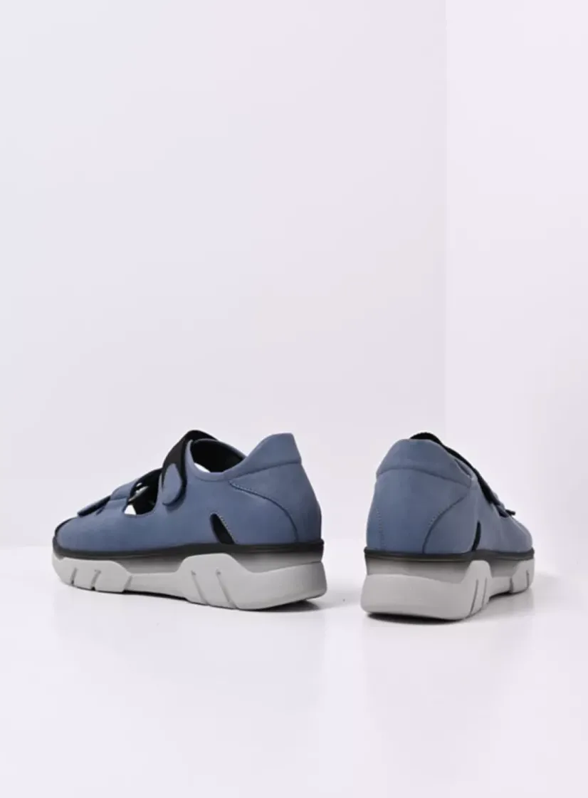 Wolky Blaze - jeans nubuck<DAMES Sandalen