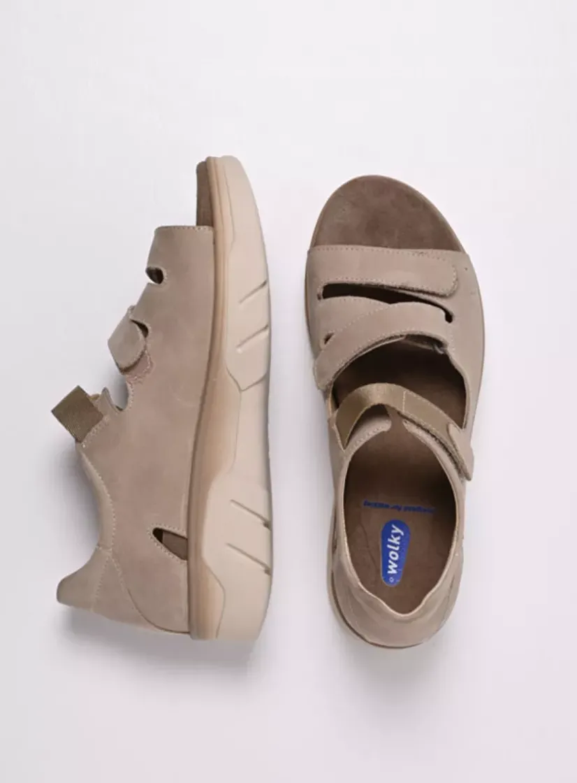 Wolky Blaze - safari nubuck<DAMES Sandalen