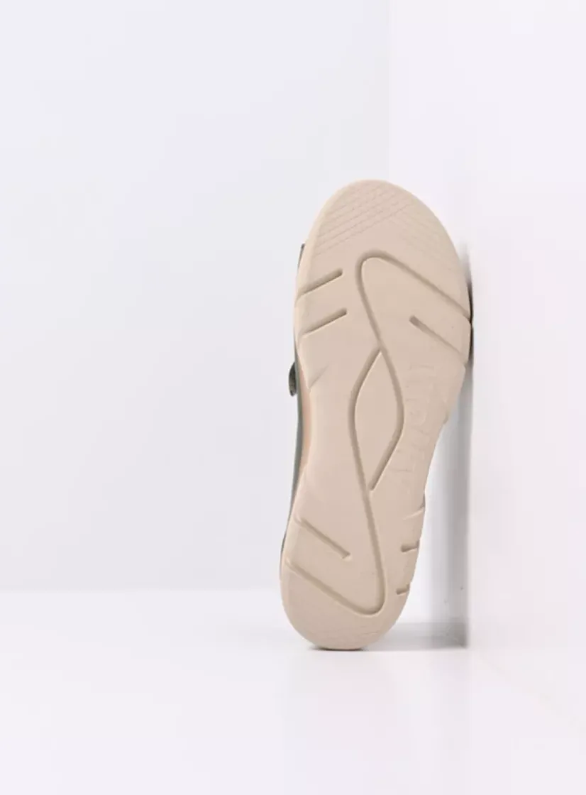 Wolky Blaze - saliegroen nubuck<DAMES Sandalen