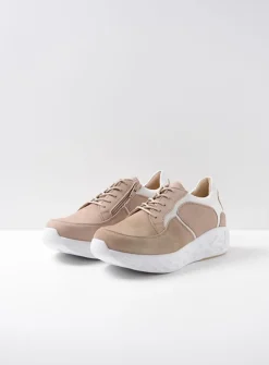 Wolky Bounce - safari nubuck<DAMES Lage Veterschoenen|Wandelschoenen