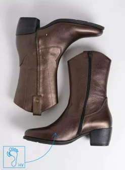 Wolky Caprock HV - brons leer<DAMES Cowboylaarzen|Herfst/Winter