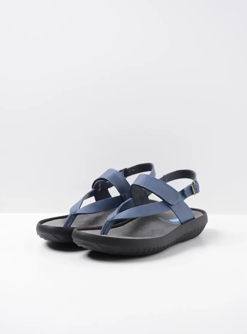Wolky Cebu - jeans leer<DAMES Sandalen