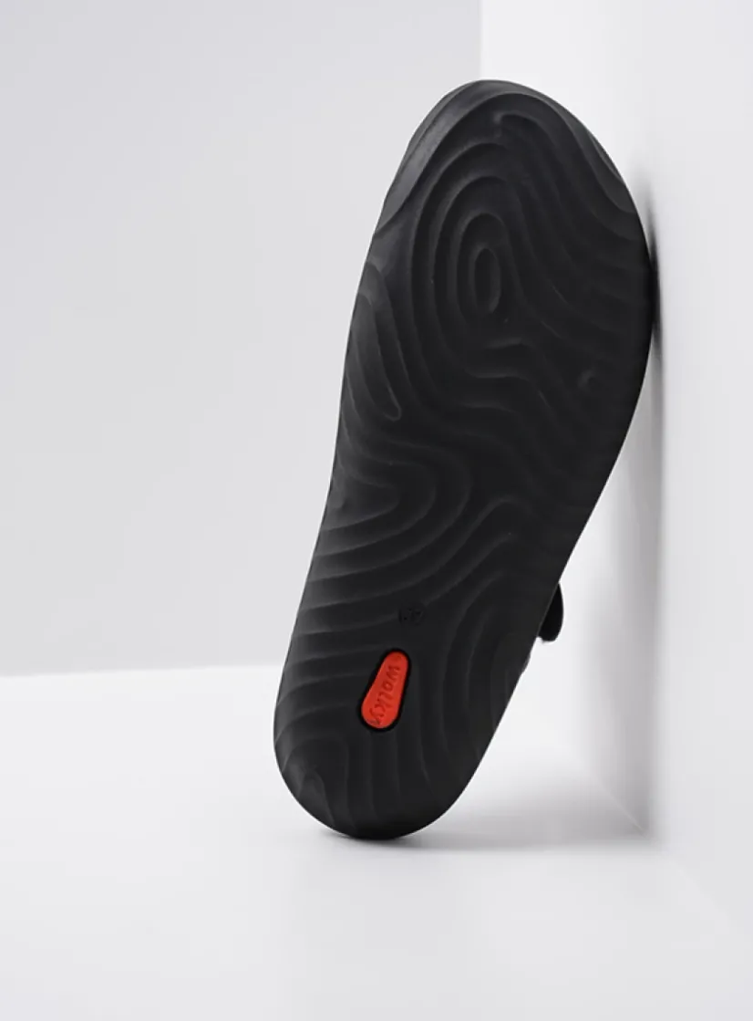 Wolky Cebu - rood leer<DAMES Sandalen