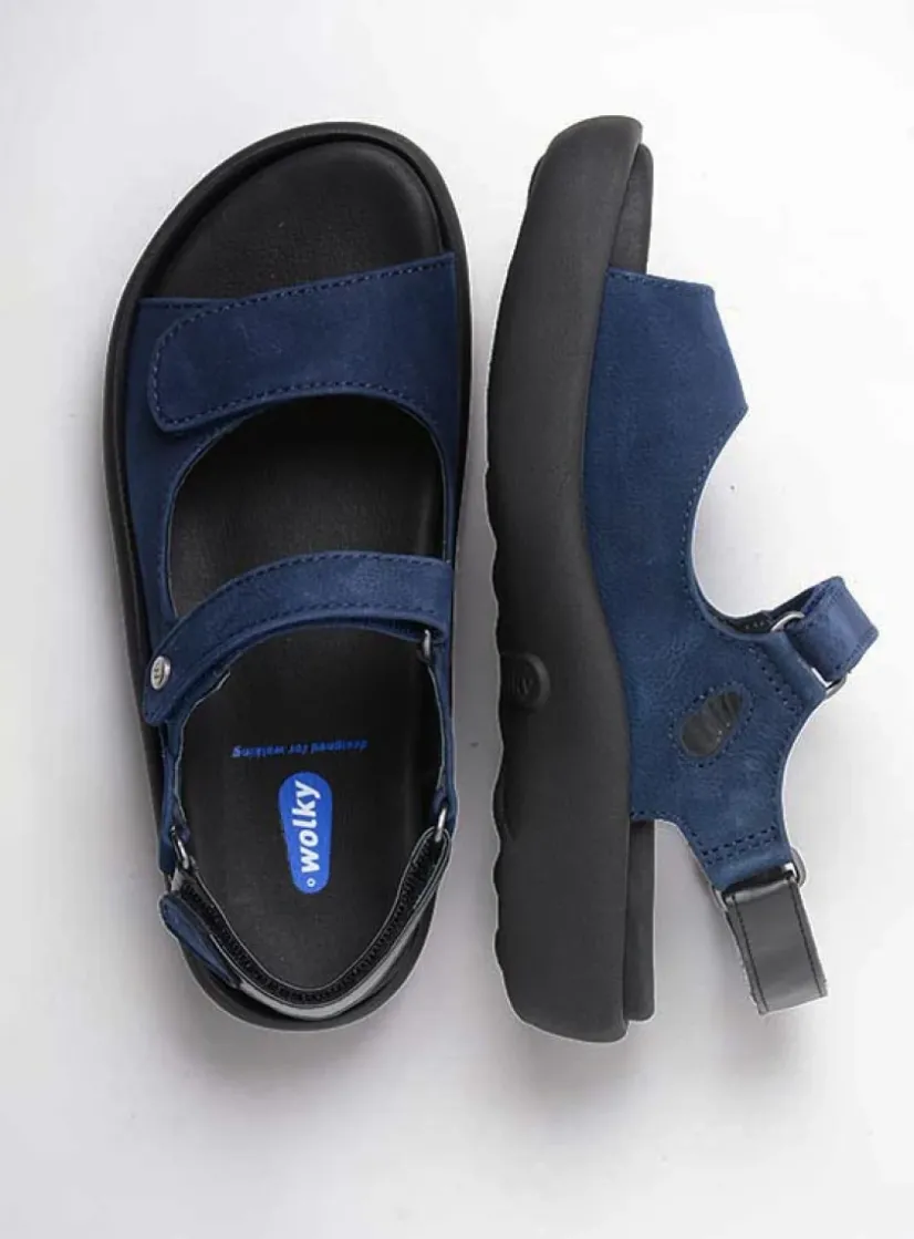 Wolky Celine XW - denim nubuck<DAMES Sandalen