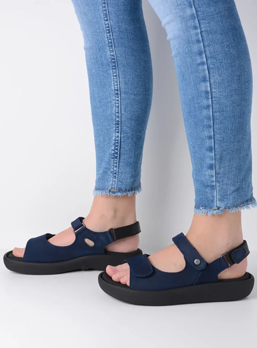 Wolky Celine XW - denim nubuck<DAMES Sandalen