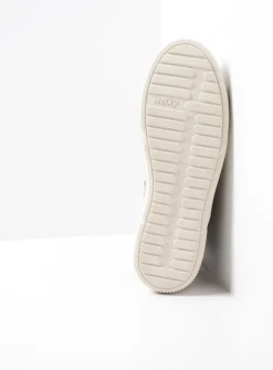 Wolky Check - zwart leer<DAMES Hoge Veterschoenen|Veterlaarzen