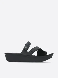 Wolky Chicama - zwart biocare<DAMES Slippers