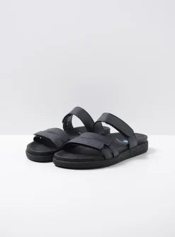 Wolky Cirrus - donkerblauw leer<DAMES Slippers