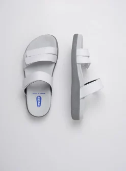 Wolky Cirrus - wit leer<DAMES Slippers