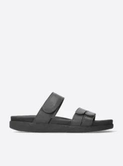 Wolky Cirrus men - zwart leer<Heren Slippers Heren
