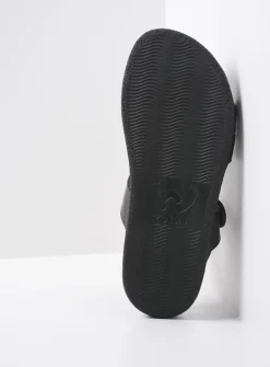 Wolky Cirrus men - zwart leer<Heren Slippers Heren