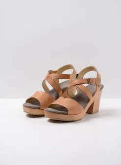 Wolky Cloudy - naturel leer<DAMES Sandalen