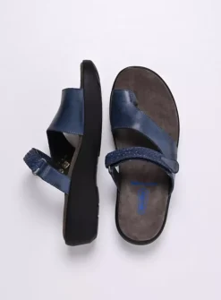 Wolky Collins - jeans nubuck<DAMES Slippers