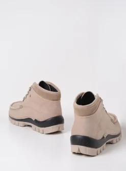Wolky Cross - safari nubuck<DAMES Hoge Veterschoenen|Herfst/Winter