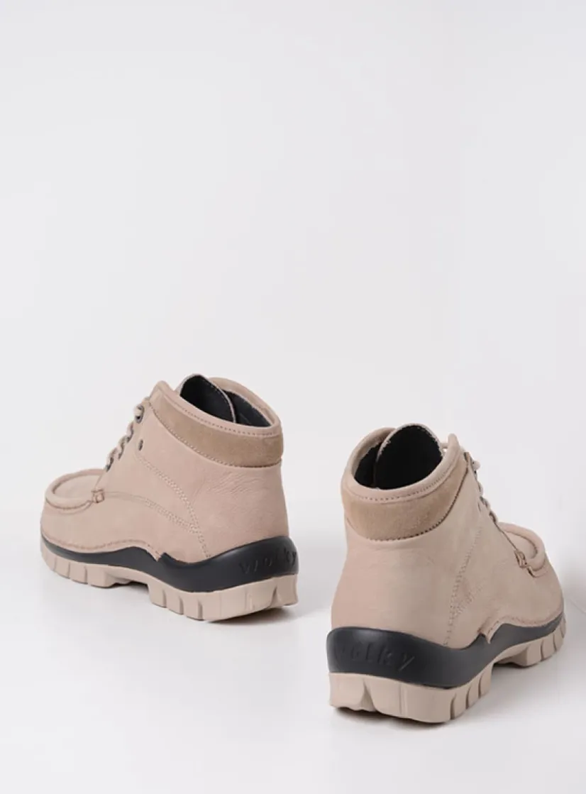 Wolky Cross - safari nubuck<DAMES Hoge Veterschoenen|Herfst/Winter