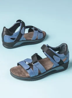 Wolky Desh - jeans leer<DAMES Sandalen