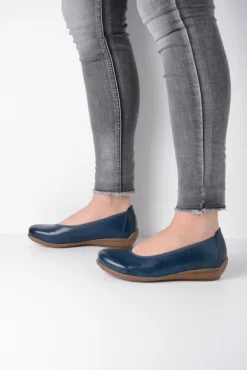 Wolky Duncan F2F - denim biocare<DAMES Instappers|Herfst/Winter