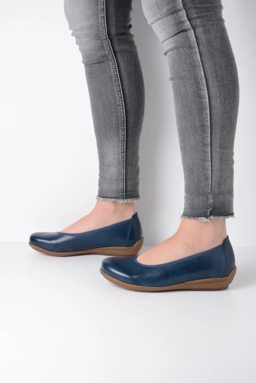 Wolky Duncan F2F - denim biocare<DAMES Instappers|Herfst/Winter