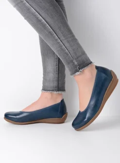 Wolky Duncan F2F - denim biocare<DAMES Instappers|Herfst/Winter