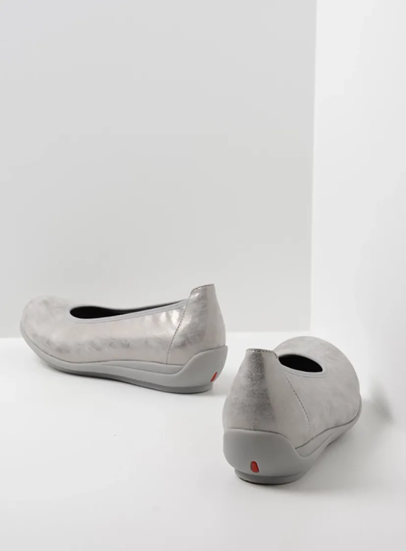 Wolky Duncan F2F - zilvergrijs biocare<DAMES Instappers|Herfst/Winter