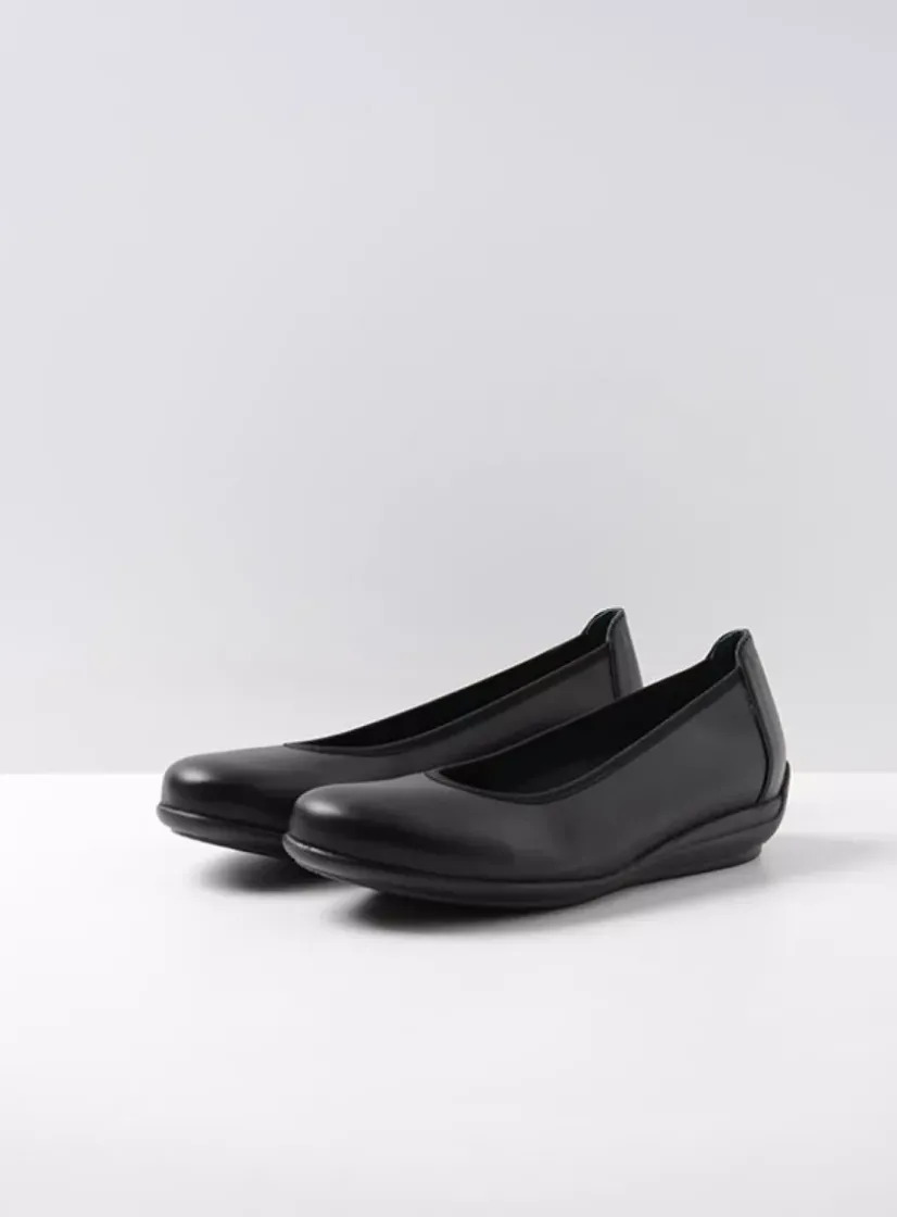 Wolky Duncan F2F - zwart biocare<DAMES Instappers|Herfst/Winter