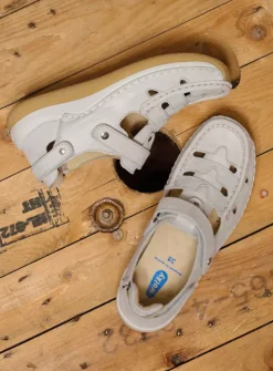 Wolky Esperanza - gebroken wit effectleer<DAMES Bandschoenen