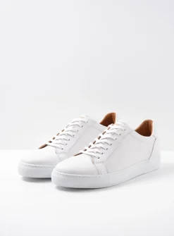 Wolky Forecheck - wit leer<Heren Veterschoenen Heren|Sneakers Heren
