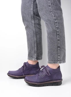 Wolky Gallo - paars nubuck<DAMES Herfst/Winter
