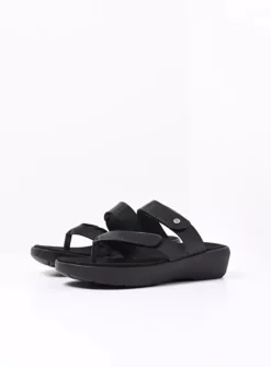 Wolky Hobie - zwart biocare<DAMES Slippers