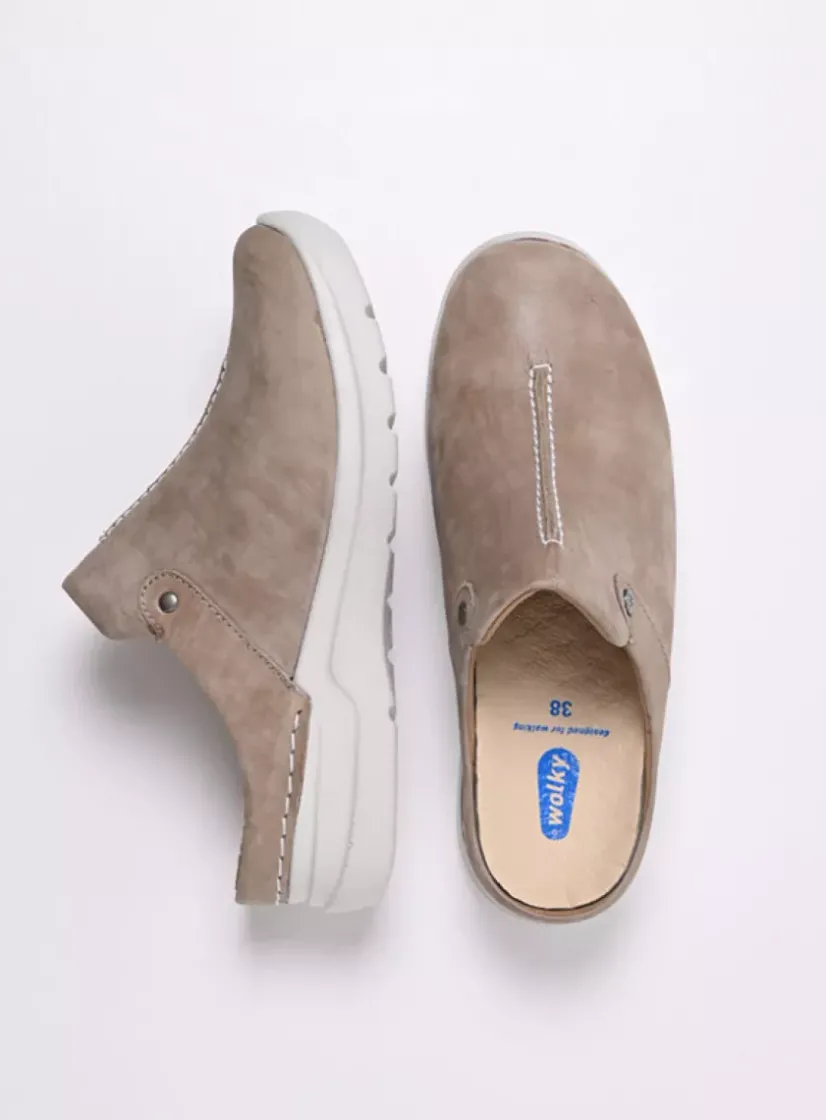 Wolky Holland DB - safari effectleer<DAMES Slippers|Klompen