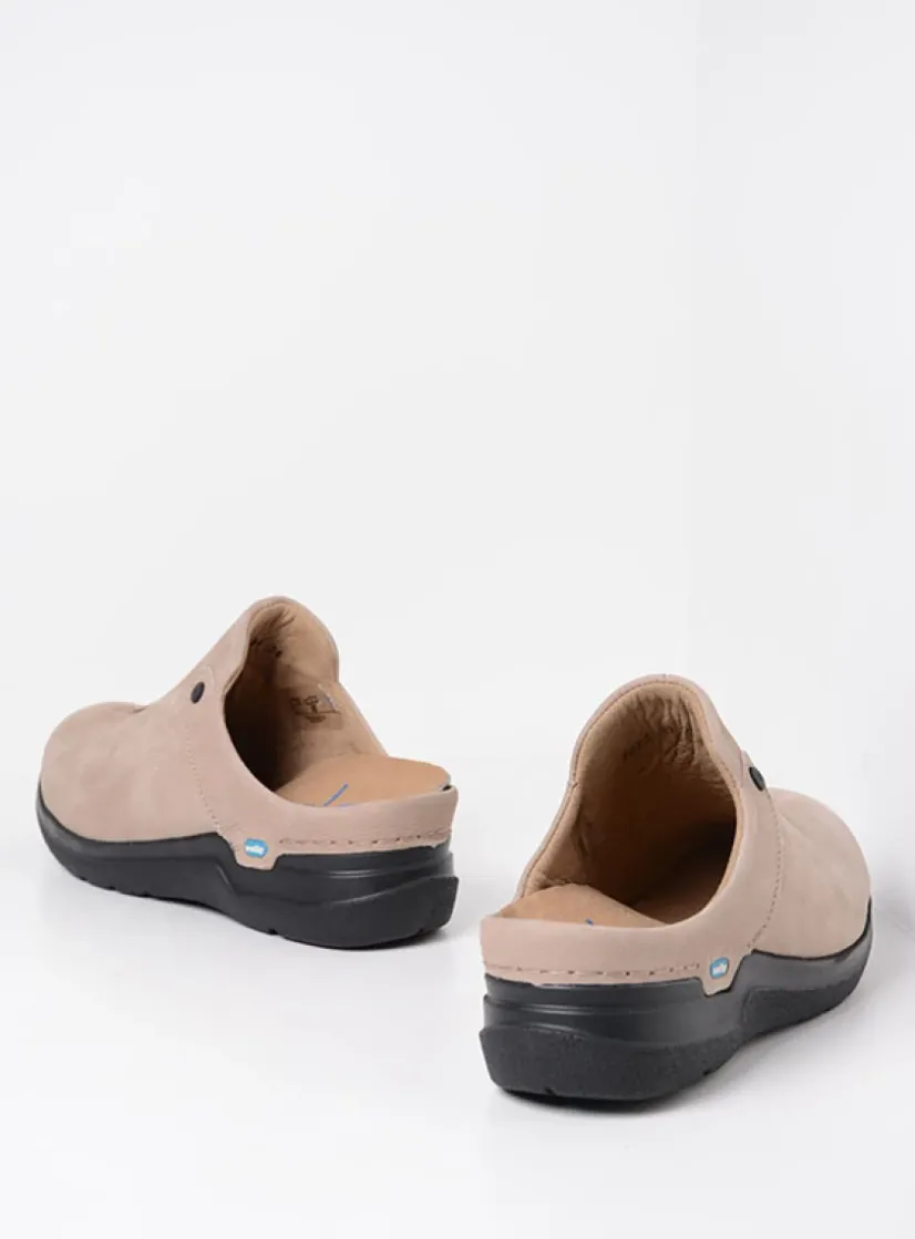 Wolky Holland DB - safari nubuck<DAMES Slippers|Klompen