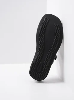 Wolky Isa - antraciet croco lakleer<DAMES Slippers