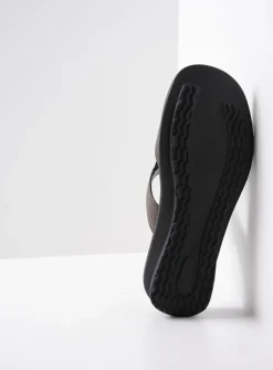 Wolky Isa - brons leer<DAMES Slippers
