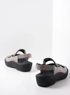 Wolky Jewel - taupe suede<DAMES Sandalen