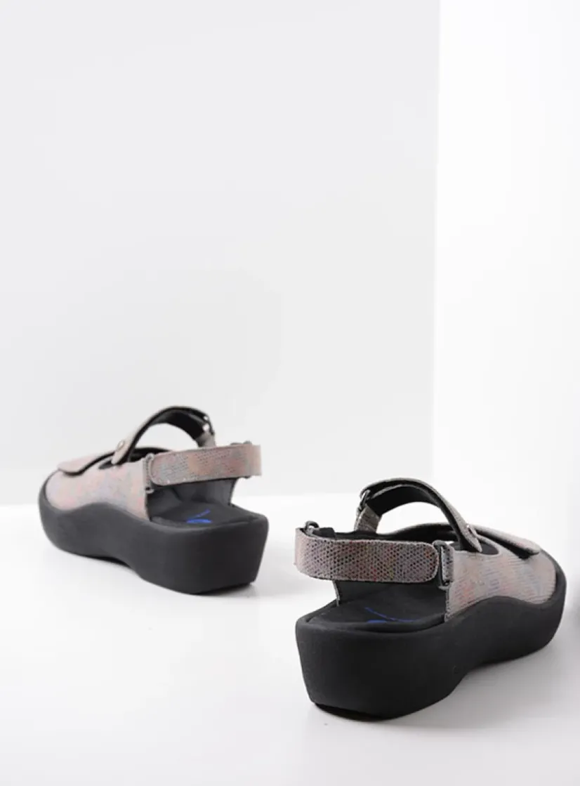 Wolky Jewel - taupe suede<DAMES Sandalen