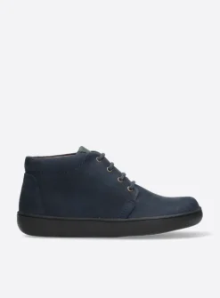Wolky Kansas Men - blauw nubuck<Heren Veterschoenen Heren|Nette Schoenen Heren