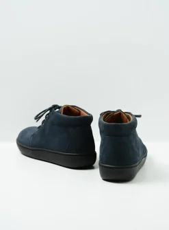 Wolky Kansas Men - blauw nubuck<Heren Veterschoenen Heren|Nette Schoenen Heren