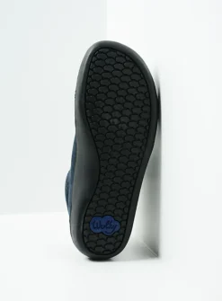 Wolky Kansas Men - blauw nubuck<Heren Veterschoenen Heren|Nette Schoenen Heren