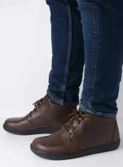 Wolky Kansas Men - bruin leer<Heren Veterschoenen Heren|Nette Schoenen Heren