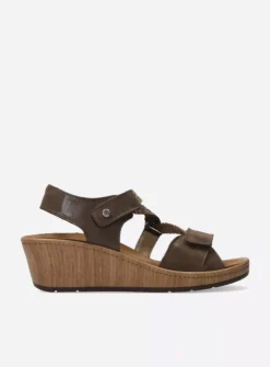 Wolky La Jolla - cederbruin effectleer<DAMES Sandalen