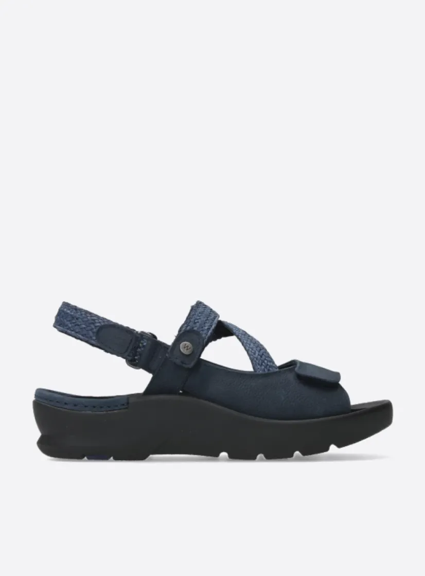 Wolky Lisse - denim nubuck<DAMES Sandalen