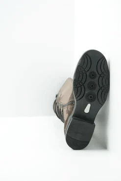 Wolky Longview - donkerbruin suede<DAMES Veterlaarzen|Lange Laarzen